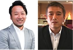 イロドリ／福島 将人氏(左)博文舎／礒田 真氏(右)