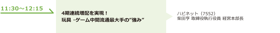 4期連続増配を実現！玩具 ・ゲーム中間流通最大手の強み