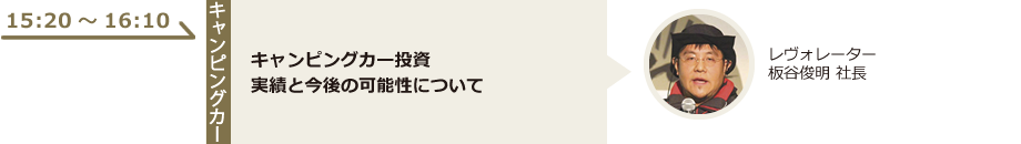 キャンピングカー投資実績と今後の可能性について