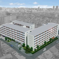 神奈川県住宅供給公社、交流スペース付き賃貸住宅建設中