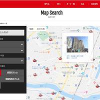 上総屋不動産、Googlemapと連携し物件の位置を表示