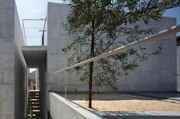 テラスに家庭菜園のできる畑付きのプランも用意した