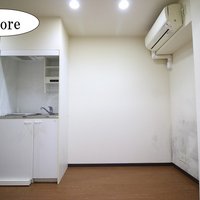 リノベ事例、築60年物件のキッチン改修