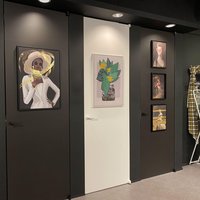 神谷コーポレーション湘南、国内初、絵と一体化する室内ドア