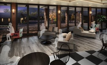 クラブハウスの完成使用イメージ