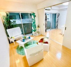 モデルームを用いたステージングの写真