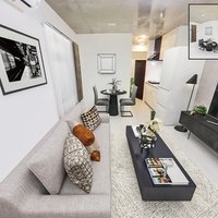 カラーアンドデコ、360度画像に家具を配置