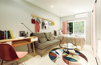 アーキテクト・ディベロッパー 逸鉄 ITTETSUの内装イメージパース