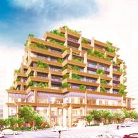 東急不動産、緑の中で暮らす複合型賃貸