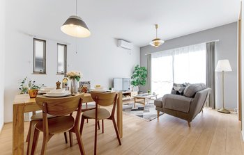 ホームステージングを行った室内