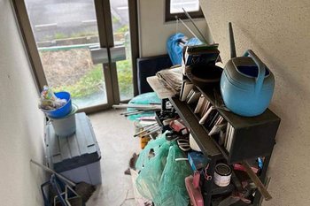 購入後旧内廊下の写真