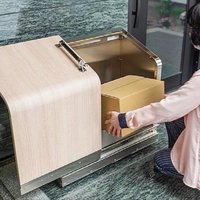 ナカノ、スライド式家庭用宅配ボックス