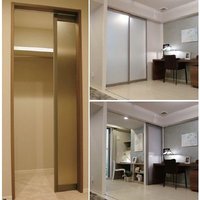シモダイラ、既存扉をそのままアルミ引き戸に交換