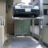 テクニカル東新、2柱式の住宅用立体駐車場