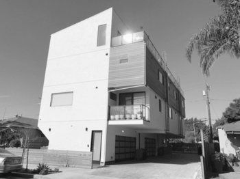 ロサンゼルス市内の新築アパート物件画像