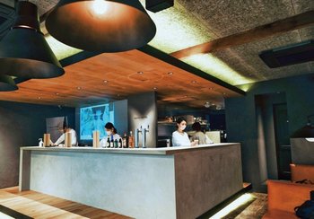 SEKAI HOTEL西九条のフロント