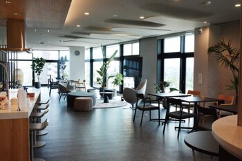 4階のカフェスペース