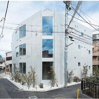 道路に向かって居室を開く設計