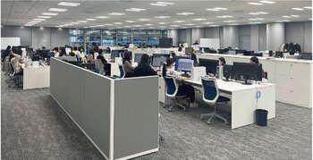 オフィスの様子