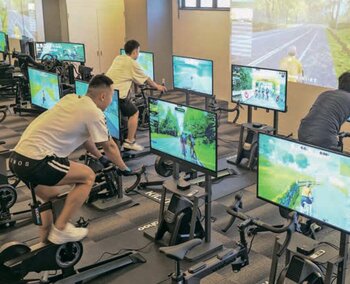 H.B.P HOTELにあるスポーツジム