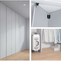 永大産業、枠が見えないノイズレスな折れ戸