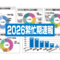 来店者数「変わらず」が過半数【2026繁忙期速報】