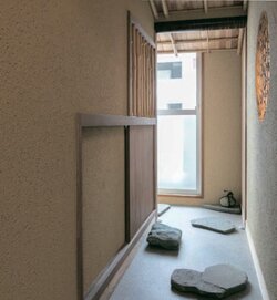 茶室までの廊下
