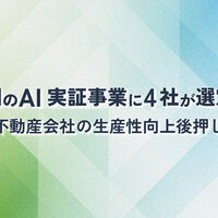 国のAI実証事業に4社が選定