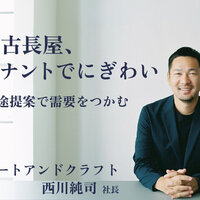 アートアンドクラフト、築古長屋　テナントでにぎわい