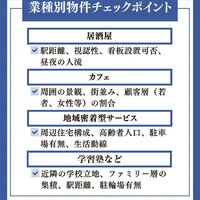 業種で異なる最適な立地