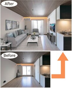 RealtyBank、AIでホームステージング