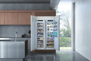 ミラタップ、キッチン収納に組み込む冷蔵庫