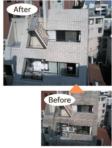 M'S ONE、特殊工法で建物の美観維持