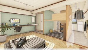 不二興産、産学連携で長期空室をリノベ