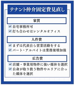 ローコストでの開業が可能　家賃・人件費・広告費抑制が容易