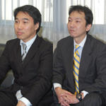 戸田裕之社長、石田吉徳社長